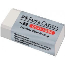Faber Castell Stěrací pryž DUST FREE bílá