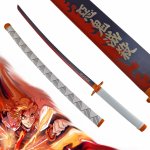 Chladné Zbraně Ninchirin Katana "KYOJURO RENGOKU" Demon Slayer – Sleviste.cz