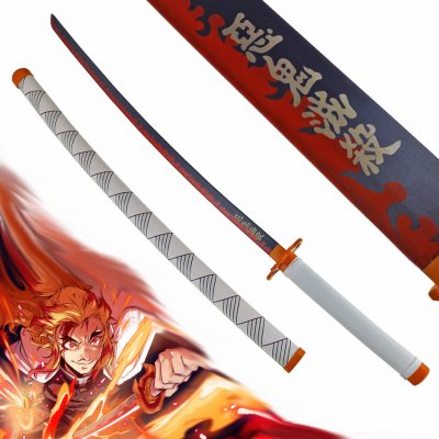 Chladné Zbraně Ninchirin Katana "KYOJURO RENGOKU" Demon Slayer – Sleviste.cz