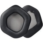 eses náušníky pro sluchátka Asus Rog Strix Wireless Strix 7.1 Strix 2.0 Strix PRO Strix DSP černé s šedým vnitřkem kožené – Zboží Živě