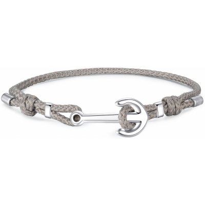 S'Agapõ Moderní textilní náramek s kotvou Anchor SOR12 – Hledejceny.cz