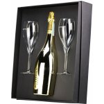 Bottega Gold Prosecco Spumante Brut DOC 11% 0,75 l (dárkové balení 2 sklenice) – Sleviste.cz