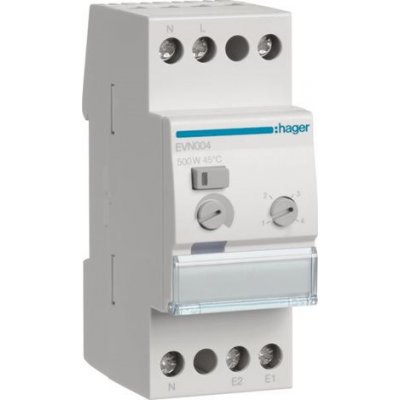 Hager EVN004 Univerzální stmívač LED, CFL a žárovky 500W s komfortními funkcemi – Sleviste.cz