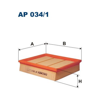 FILTRON Vzduchový filtr AP034/1 – Hledejceny.cz