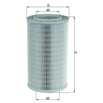 Vzduchový filtr MAHLE LX 803 – Hledejceny.cz