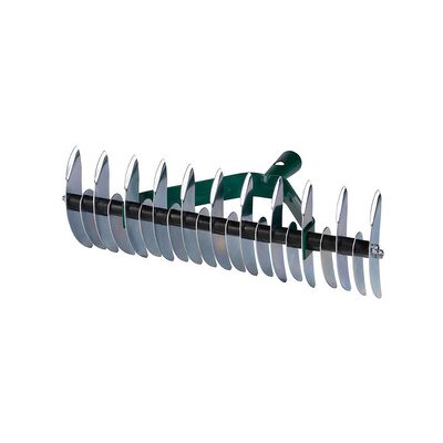TOPTRADE hrábě na mech, provzdušňovací, oboustranné, 11 / 21 zubů – Sleviste.cz
