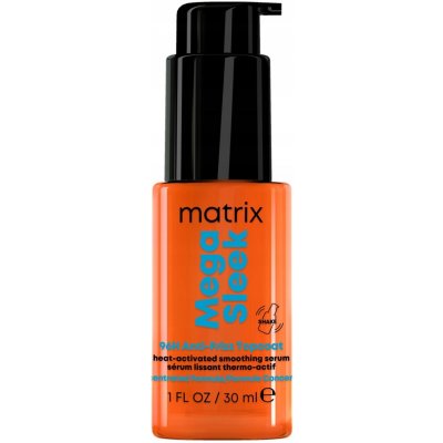 Matrix Mega Sleek 96H Anti-Frizz Topcoat sérum na vlasy pro nepoddajné a krepatějící se vlasy 30 ml – Hledejceny.cz