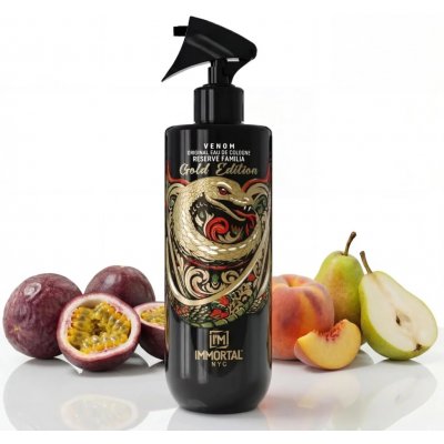 Immortal Reserve Familia Venom GOLD EDITION Eau de Cologne kolínská ve spreji 500 ml – Hledejceny.cz