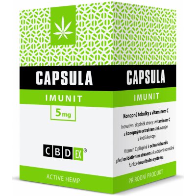 CBDex CBD Capsula Imunit 30 kapslí – Zboží Mobilmania