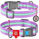 Waudog Obojek nylonový Glow – Zboží Mobilmania