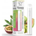 IZY VAPE IZY ONE+ Kiwi Passionfruit Guava 0 mg 1000 potáhnutí – Zboží Dáma