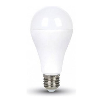 V-tac LED žárovka a 17W E27 A65 studená bílá