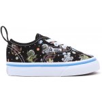 Vans TD Authentic Elastic Lace Glow Cosmic Zoo Black/blue – Hledejceny.cz