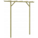 Dřevěná pergola VidaXL oblouk 205 cm – Hledejceny.cz