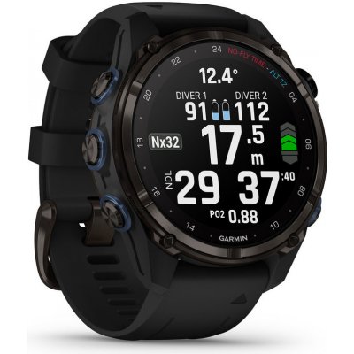 Garmin Descent Mk3i - 43 mm, Carbon Gray Titanium DLC – Sleviste.cz