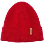 Vlnka vlněná čepice V21 červená – Zboží Mobilmania