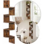 Vasagle Rustic hnědá dřevená Eserp – Hledejceny.cz