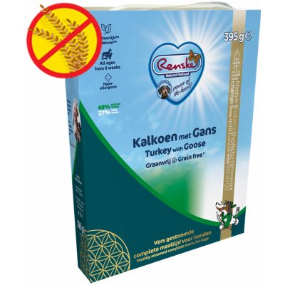 Renske Fresh Menu Dog Adult Grainfree krůta a husa 395 g – Zboží Mobilmania