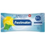 Freshmaker, Ubrousky vlhčené antibakteriální, 15 ks – Zboží Dáma