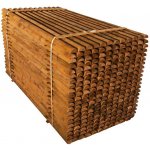 Dřevěná půlkulatina - dl. 150 cm, šíře 6 cm – Sleviste.cz