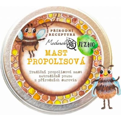 Medárek Propolisová mast BIO 50 ml – Zboží Dáma