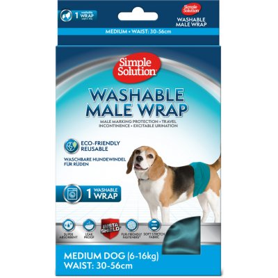 Simple Solution pratelné plenky pro psy samce M 1 ks – Zboží Mobilmania