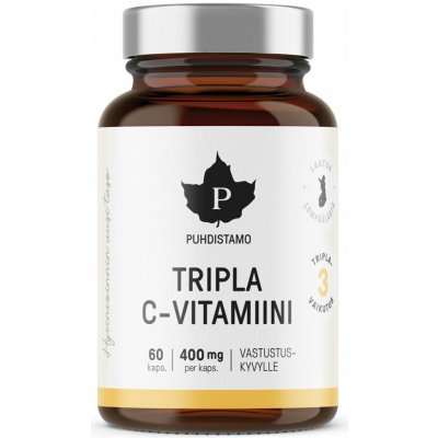 Puhdistamo Triple Vitamin C 60 kapslí – Hledejceny.cz