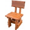 Zahradní židle a křeslo Drewmax MO265 židle Bělený lak