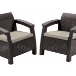 Keter Zahradní sada Corfu II DUO - Brown – Hledejceny.cz