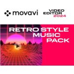 Movavi Video Editor 2024 - Retro Style Music Pack – Zboží Živě