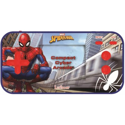 LEXIBOOK Compact II Spider Man Cyber Arcade Center – Zboží Mobilmania