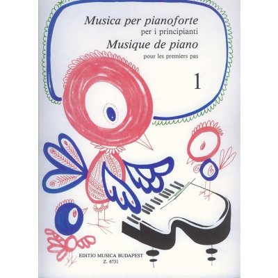 Musica per pianoforte 1 / snadné přednesové skladby pro klavír
