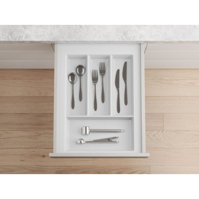 In-Design Příborník Stripes 490 mm bílý - různé šířky Šířka příborníku (mm): 290 - 350 – Zboží Dáma