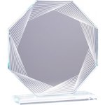 Skleněná plaketa – Zboží Dáma