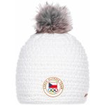 Olympijská kolekce Česká republika Chibi zimní čepice z olympijské kolekce bílá – Sleviste.cz