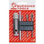 Sada závitořezných bitů BIT 4 Bučovice Tools - M3, M4, M5, M6, M8, M10 – Hledejceny.cz