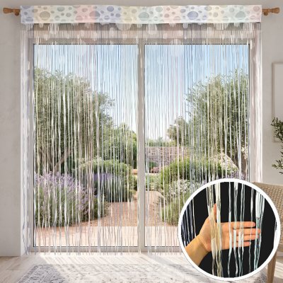 Ervi® Provázková záclona Ambiance Rainbow 250 × 300 cm – Hledejceny.cz