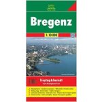 freytag & berndt - Plán města Bregenz 1:10 000 – Hledejceny.cz