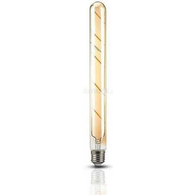 V-tac žárovka Filament E27 5W T30 bílá teplá VT-2005 Amber – Zboží Živě