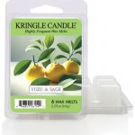 Kringle Candle Yuzu & Sage Vonný Vosk 64 g – Zboží Dáma
