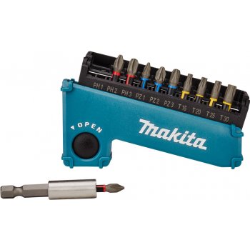 Makita Impact Premier Torzní bit set,11ks(PH,PZ,T)oldB-28597 E-03567 E-03567