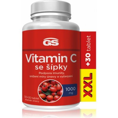 GS Vitamin C1000 se šípky 150 tablet – Hledejceny.cz