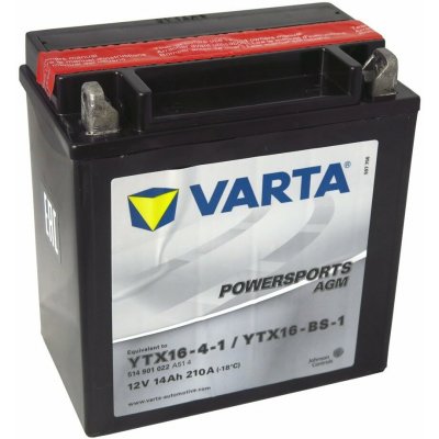 Varta YTX16-4-1/YTX16-BS-1, 514901 – Zbozi.Blesk.cz