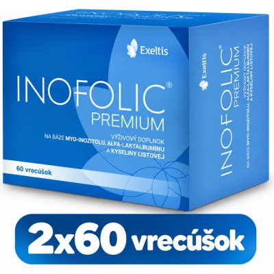 Inofolic Premium 2 x 60 sáčků – Hledejceny.cz