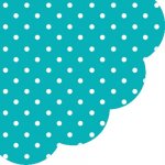 PAW ubrousky Dots Turquoise R 32cm – Hledejceny.cz