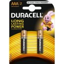 Baterie primární Duracell Basic AAA 2ks 10148634PS