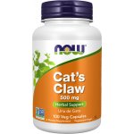 Now Foods Foods Kočičí Dráp Cat's Claw 500 mg 100 kapslí – Hledejceny.cz