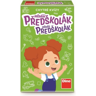 DINO Toys Hra naučná Chytré kvízy Mladší předškolák – Hledejceny.cz