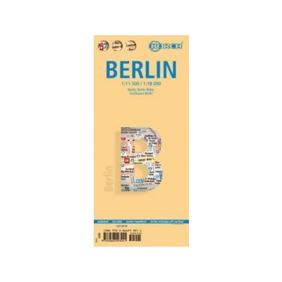 Berlin 1:15 000 mapa Borch – Sleviste.cz