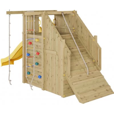 Marimex Play Basic Dětské hřiště 016 + žlutá skluzavka – Zboží Dáma